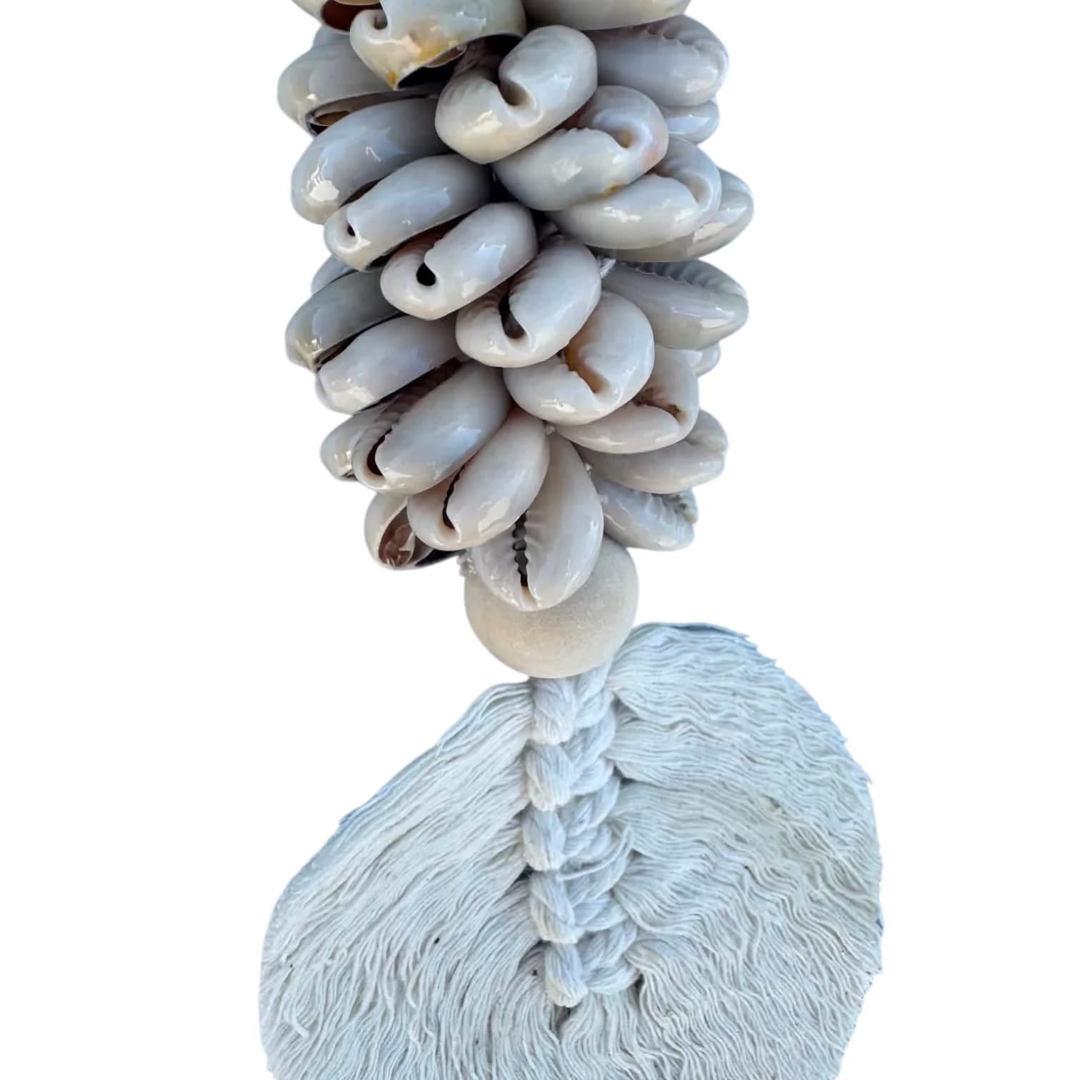 Shell Keyring with Leaf