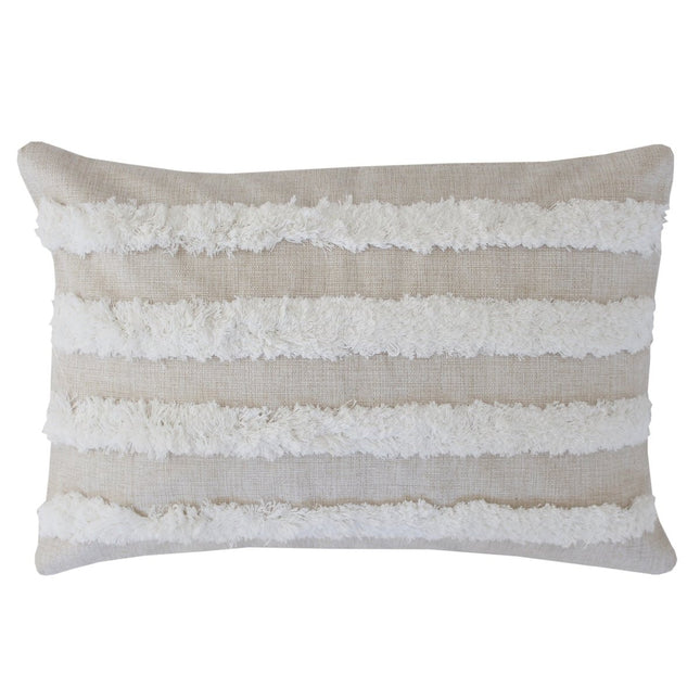Cushion Cover-Boho Textured Single Sided-Bali Hai-30cm x 50cm Home & Garden > Bedding