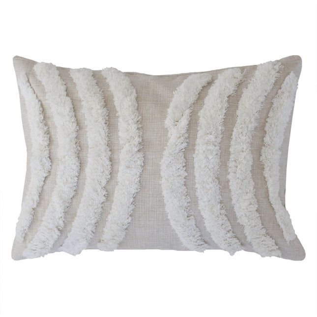 Cushion Cover-Boho Textured Single Sided-Moon Lover-30cm x 50cm Home & Garden > Bedding