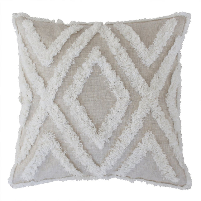 Cushion Cover-Boho Textured Single Sided-Mosman-50cm x 50cm Home & Garden > Bedding