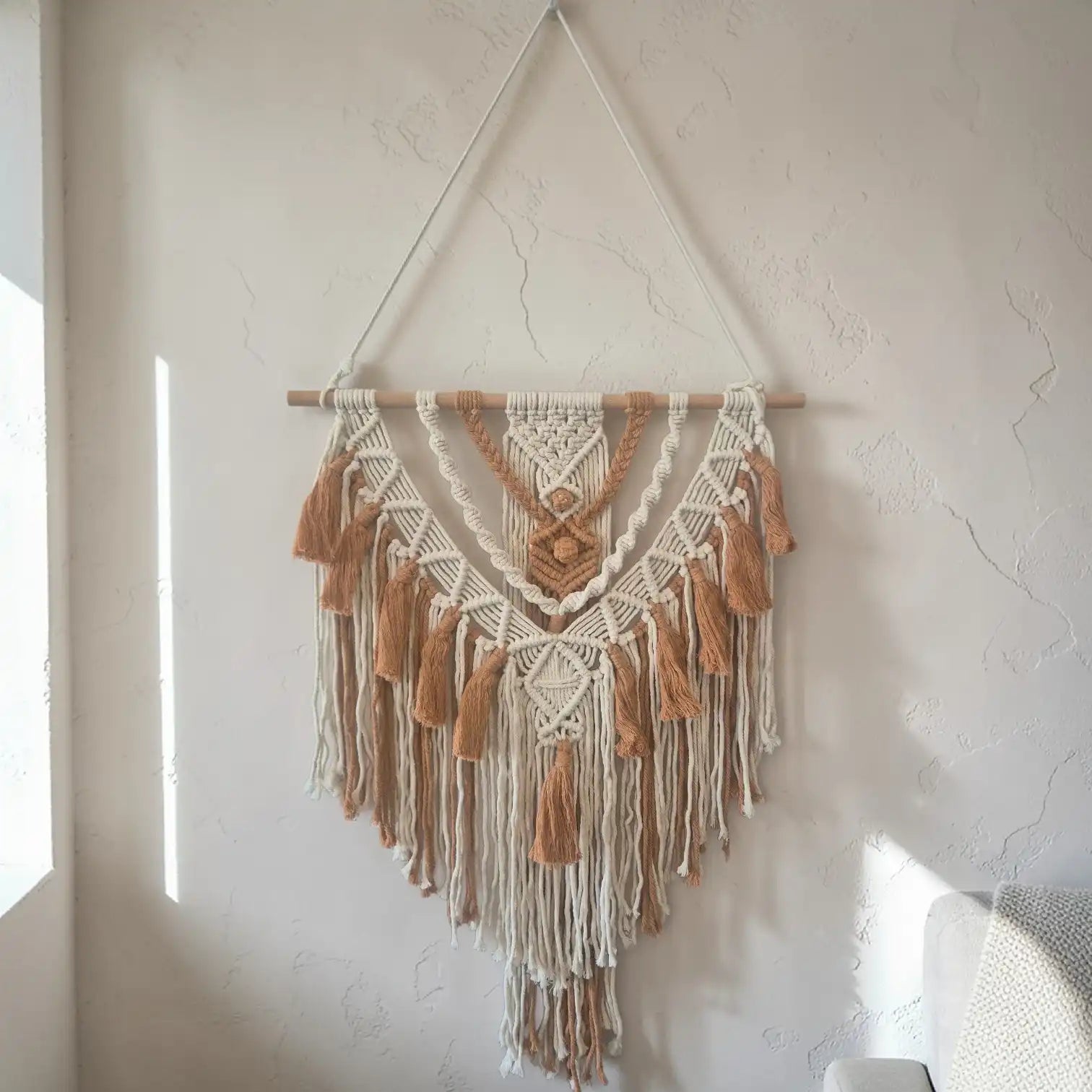 Macrame Wall Hanging Woven Boho