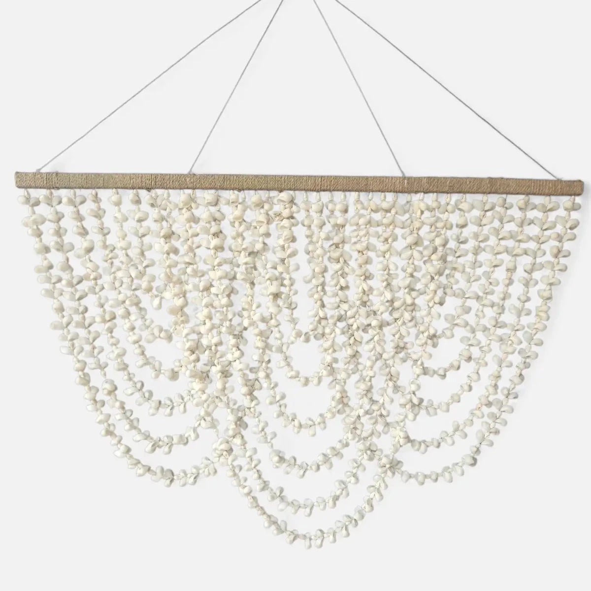 Cascading Shell Wall Hanging