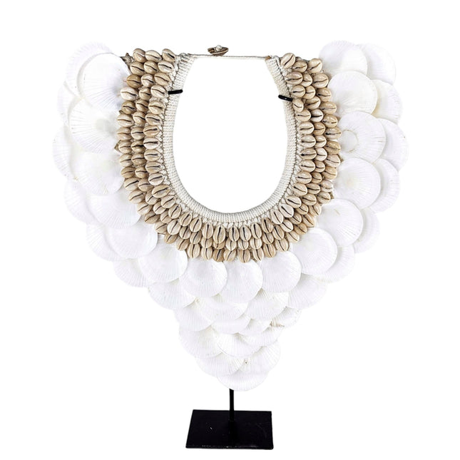 Indah Scallop Shell Necklace Home Decor