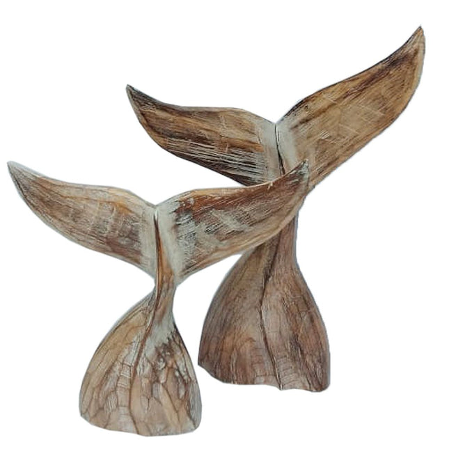 Natural Whale Tail Home Decor
