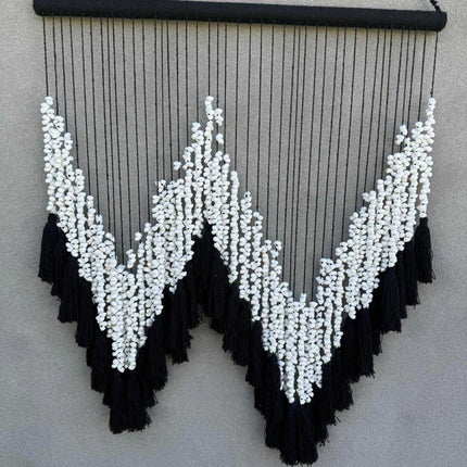 Waverly Shell Wall Hanging - Black Home Decor