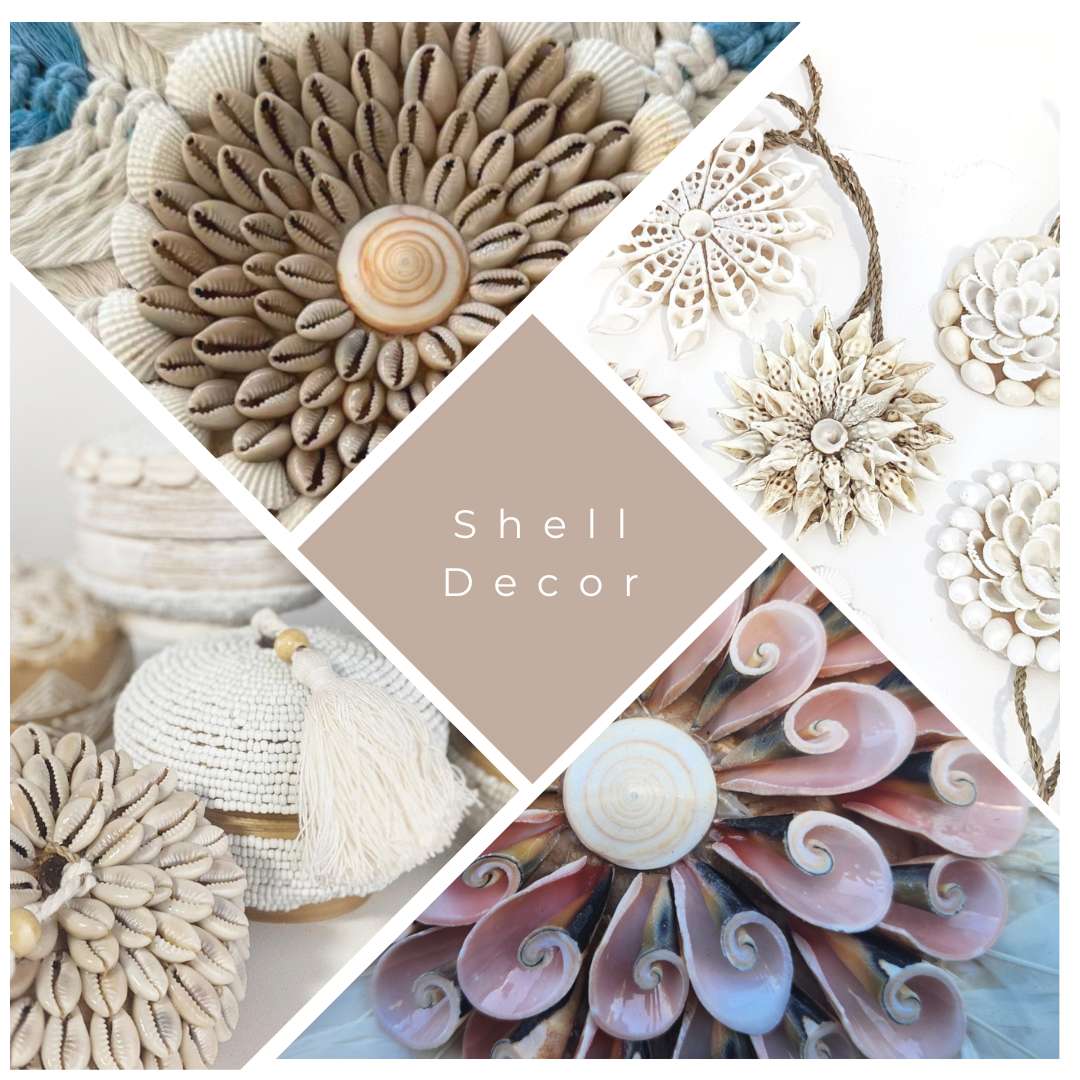 Beach Inspired Decor & Seashell Ornaments