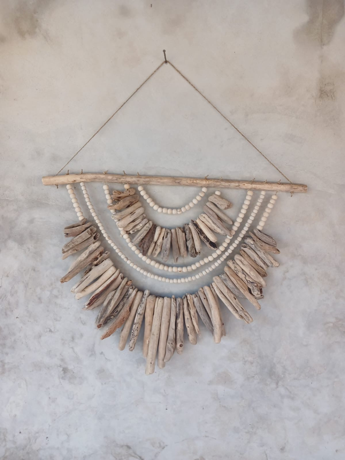 Coastal Tide Driftwood Wall Hanging