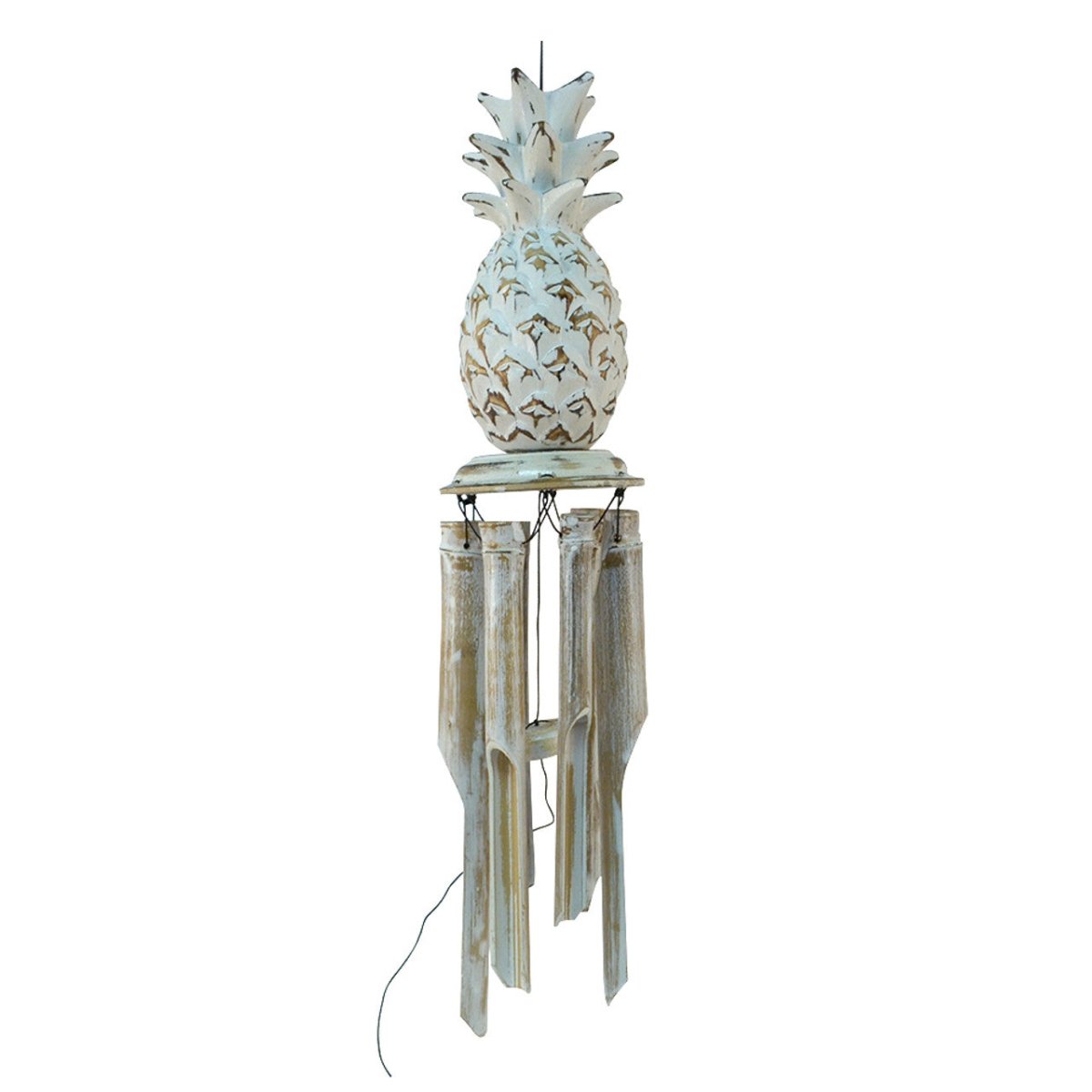Bamboo Pineapple Windchime