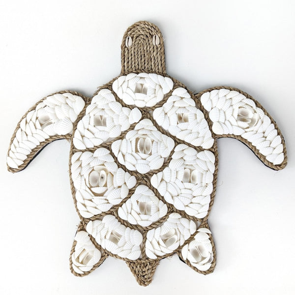 Turtle Wall Hanging with Shell Inlay