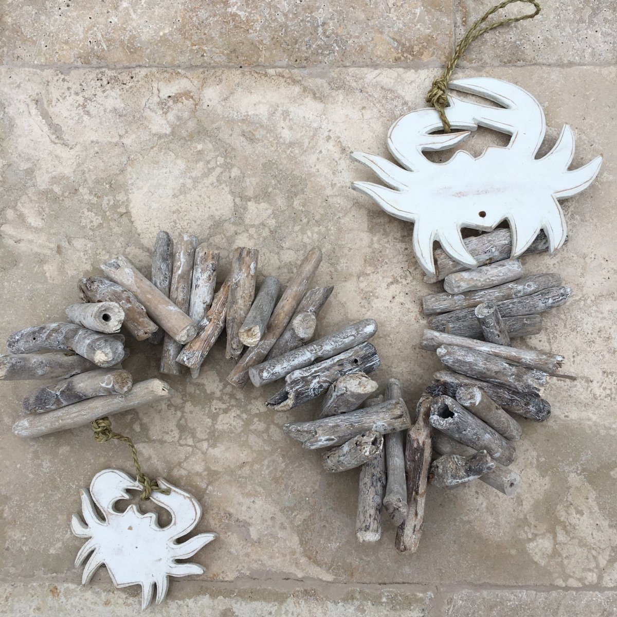 Driftwood Hanging Crab Garland