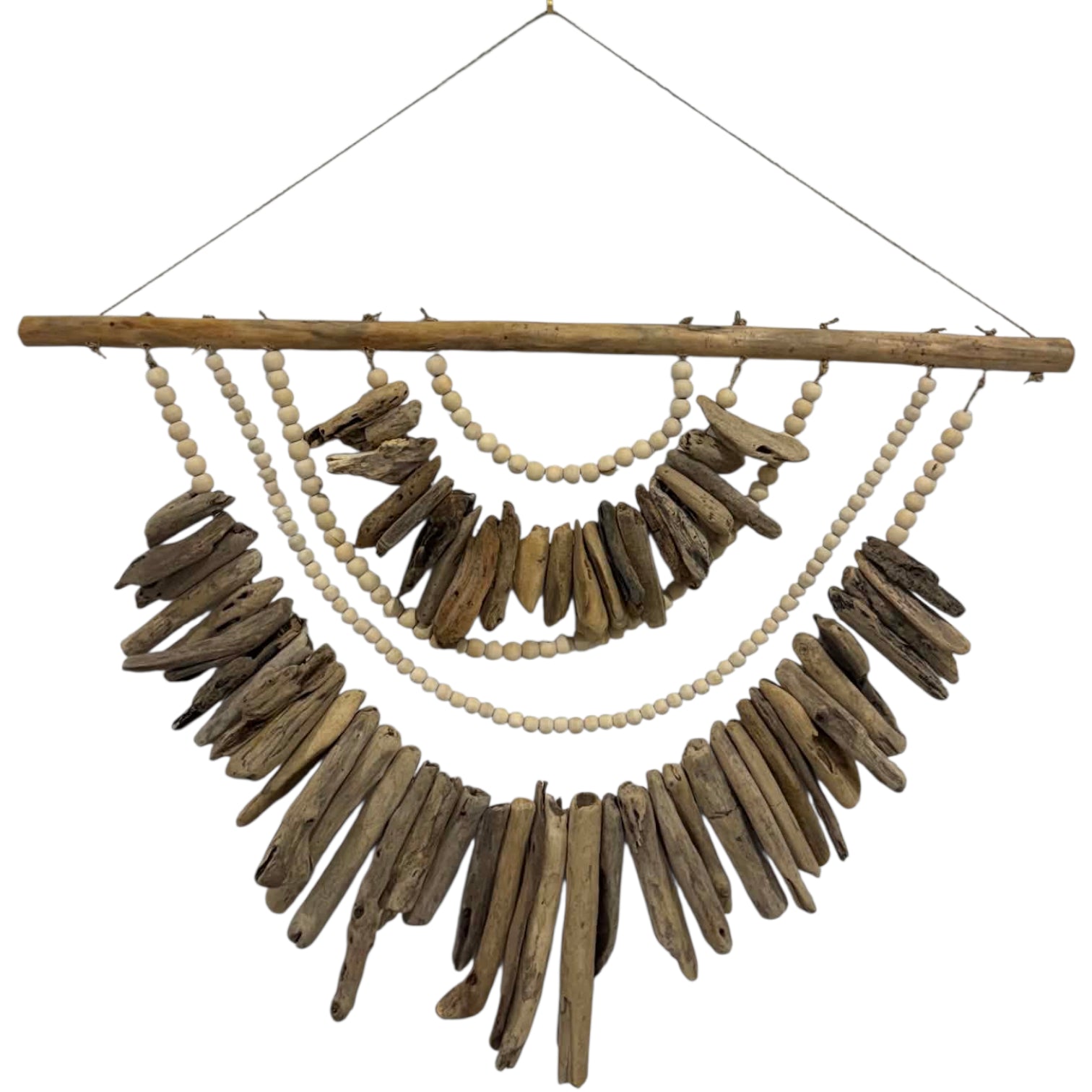 Coastal Tide Driftwood Wall Hanging
