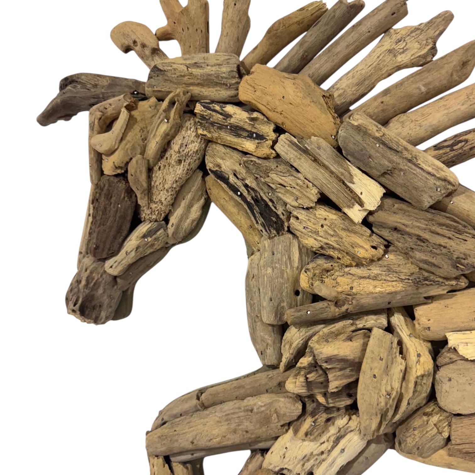 Driftwood Horse Wall Decor