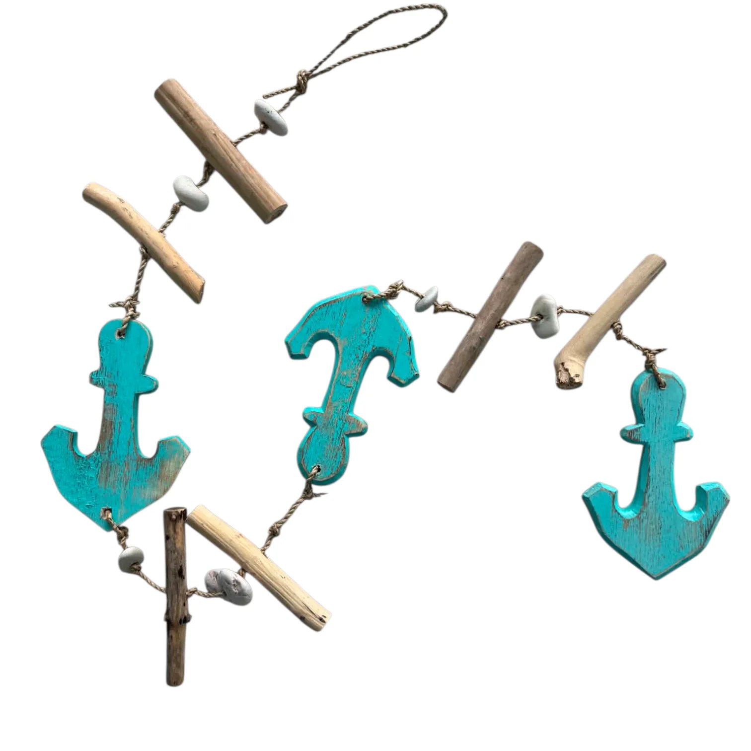 Driftwood Garland with wooden achor