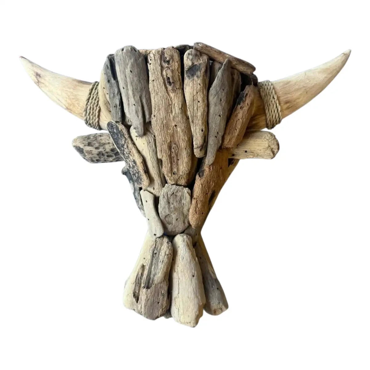 Driftwood Bull Head Wall Hanging