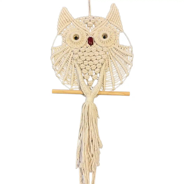 Macrame Owl Decor Macrame Decor