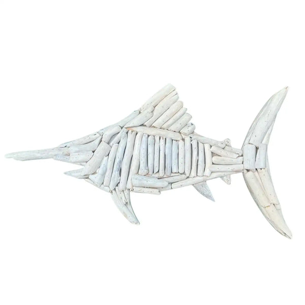 Driftwood Swordfish Wall Hanging