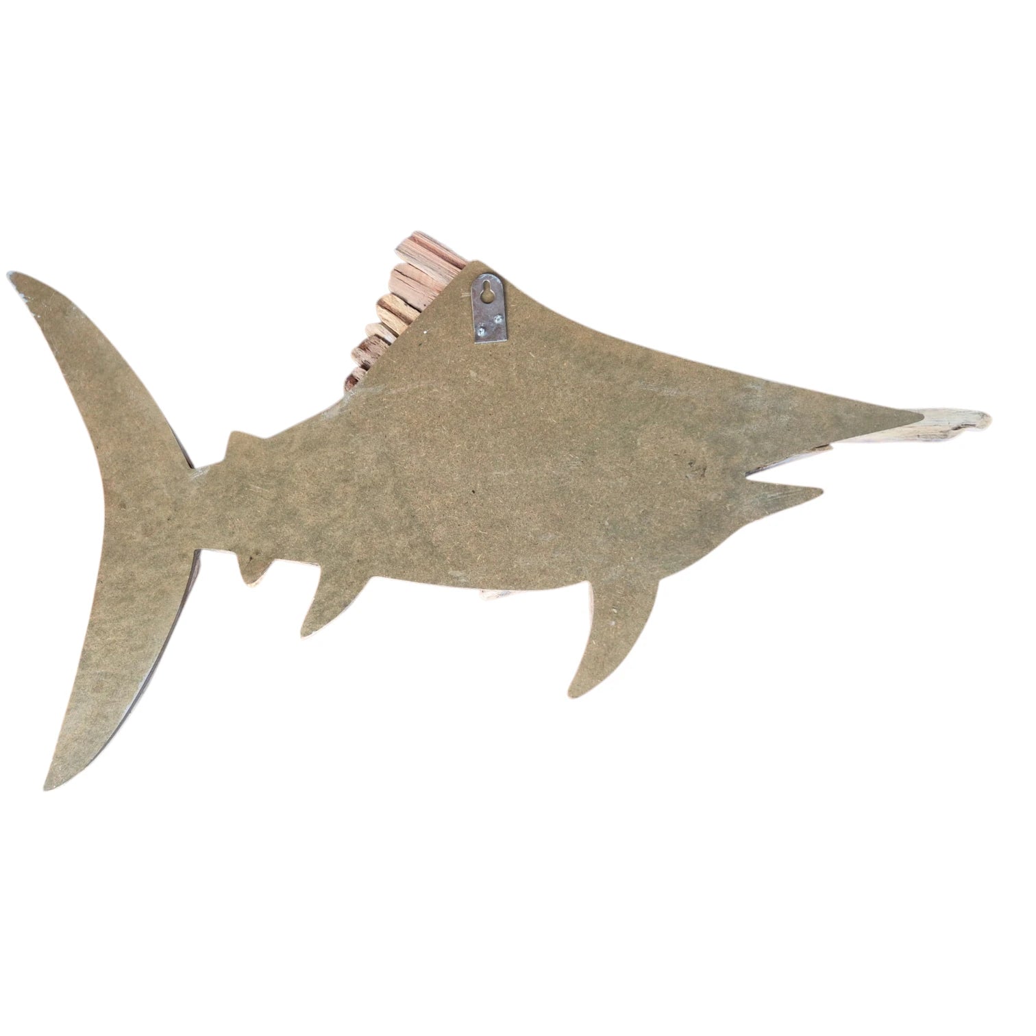 Driftwood Swordfish Wall Hanging