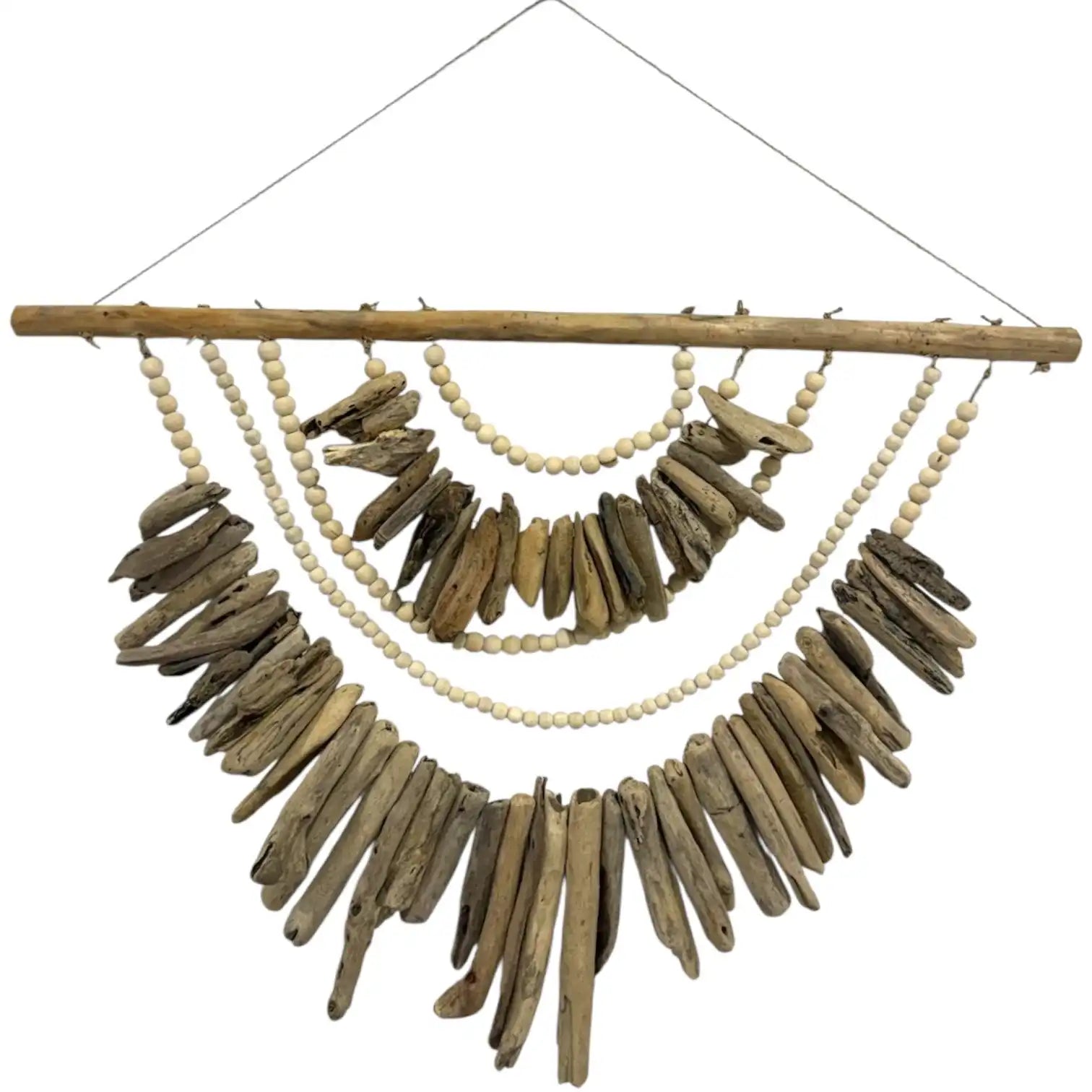 Coastal Tide Driftwood Wall Hanging