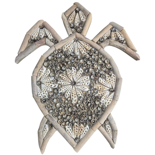 Turtle Wall Hanging Shell Inlay