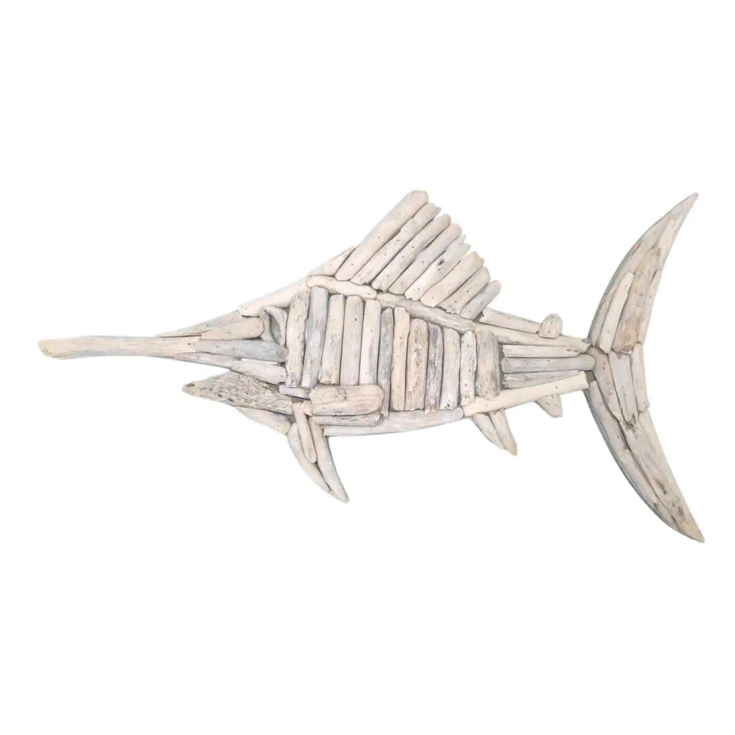 Driftwood Swordfish Wall Hanging