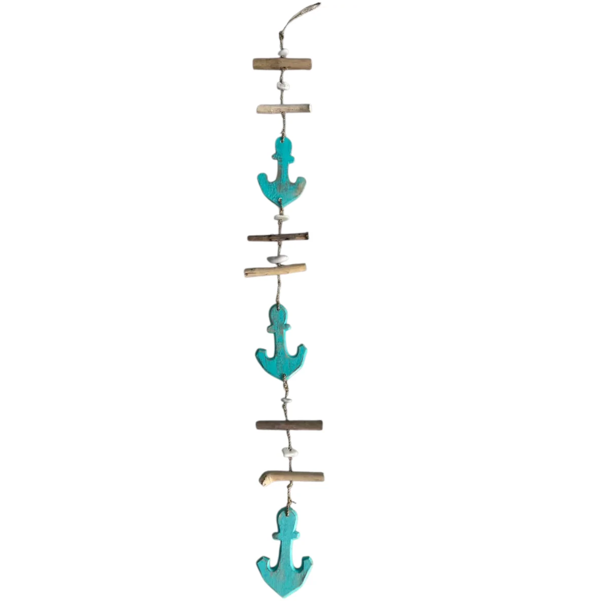 Driftwood Garland with wooden anchor
